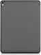 Apple iPad Pro 12.9 (2018) Tri-Fold Flip Case Grijs afbeelding 4
