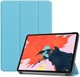 Apple iPad Pro 12.9 (2018) Tri-Fold Flip Case Blauw afbeelding 1
