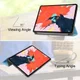 Apple iPad Pro 12.9 (2018) Tri-Fold Flip Case Blauw afbeelding 6