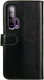 Rosso Element Honor 20 Pro Hoesje Book Cover Zwart afbeelding 2