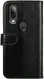 Rosso Element Motorola One Vision Hoesje Book Cover Zwart afbeelding 5