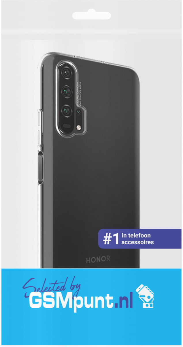 Honor 20 Pro Hoesje Dun TPU Transparant afbeelding 3