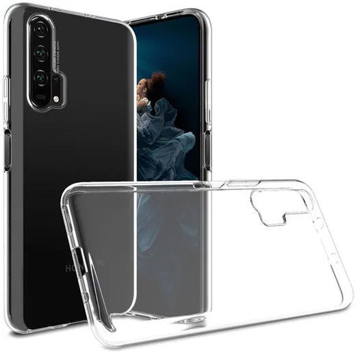 Honor 20 Pro Hoesje Dun TPU Transparant afbeelding 2