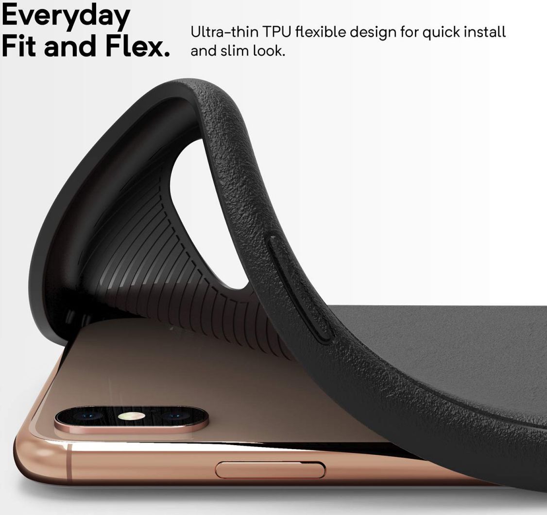 Caseology Vault Apple iPhone XS Max Hoesje Zwart afbeelding 2