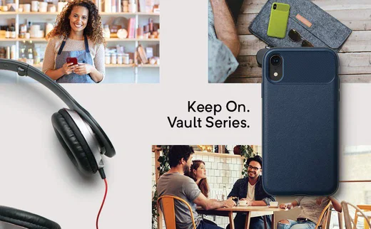 Caseology Vault Apple iPhone XS Max Hoesje Zwart afbeelding 9