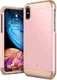 Caseology Savoy Apple iPhone XS / X Hoesje Roze Goud afbeelding 1