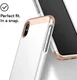 Caseology Savoy Apple iPhone XS / X Hoesje Wit afbeelding 2