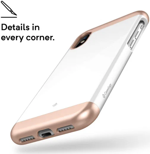 Caseology Savoy Apple iPhone XS / X Hoesje Wit afbeelding 4