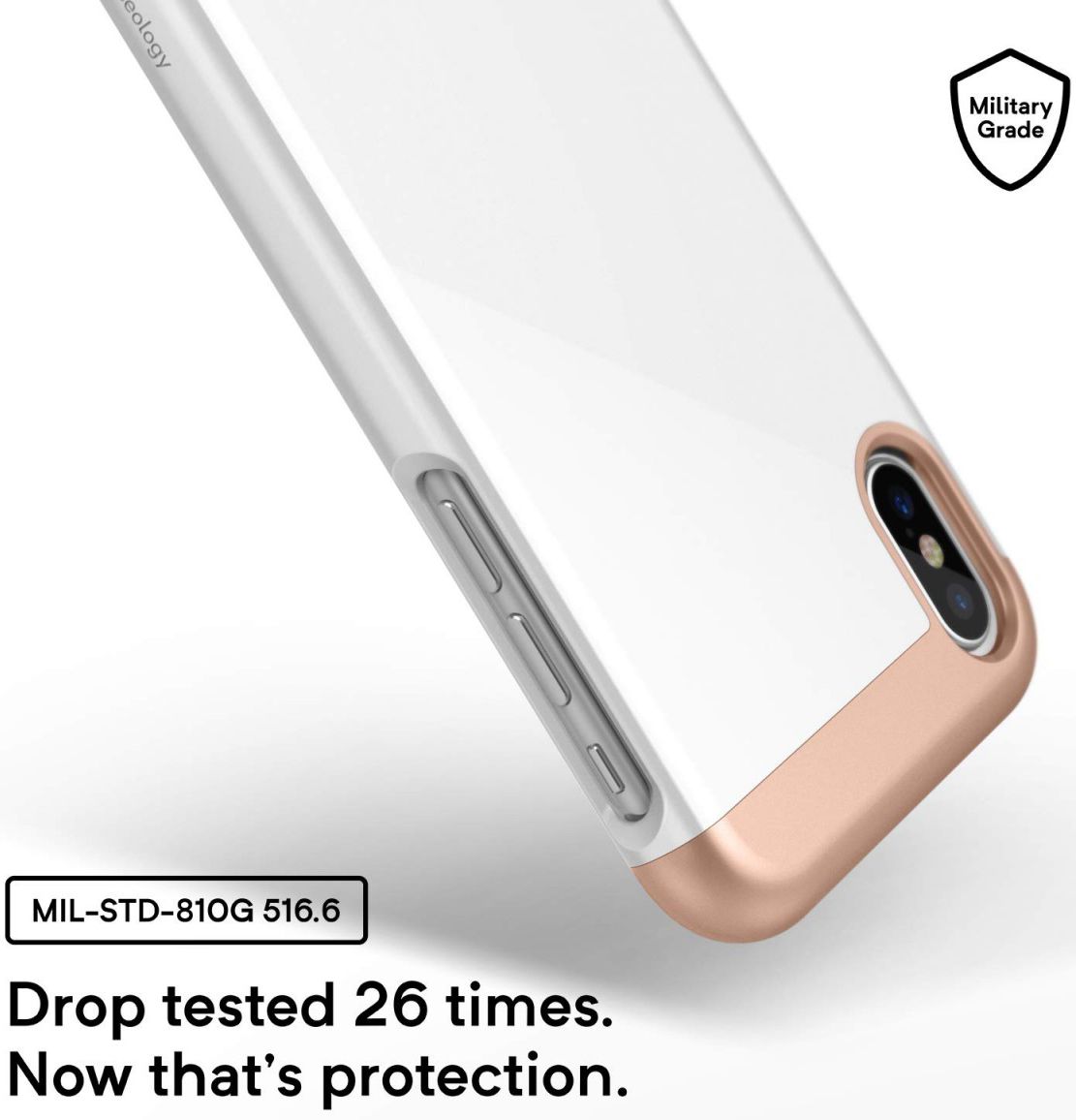 Caseology Savoy Apple iPhone XS / X Hoesje Wit afbeelding 5