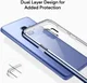 Caseology Skyfall Samsung Galaxy S9 Hoesje Transparant/Blauw afbeelding 2