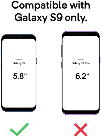 Caseology Skyfall Samsung Galaxy S9 Hoesje Transparant/Blauw afbeelding 8