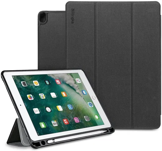 Ringke Smart Case Apple iPad Air 2019 / iPad Pro 10.5 (2017) Zwart afbeelding 1