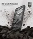Ringke Fusion Google Pixel 3a Hoesje Camo Zwart afbeelding 2