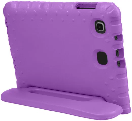 Samsung Galaxy Tab A 10.1 (2016) Kinder Tablethoes met Handvat Paars afbeelding 7