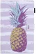 Samsung Galaxy Tab A 10.1 (2019) Portemonnee Hoesje Ananas Print afbeelding 1