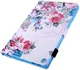 Samsung Galaxy Tab A 10.1 (2019) Portemonnee Hoesje Bloemen Print afbeelding 6