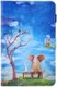 Samsung Galaxy Tab A 10.1 (2019) Portemonnee Hoesje Olifant Print afbeelding 1