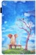 Samsung Galaxy Tab A 10.1 (2019) Portemonnee Hoesje Olifant Print afbeelding 5
