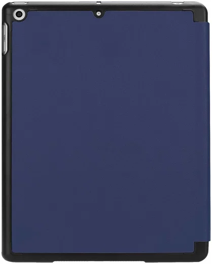 Apple iPad 2017 / 2018 / Air / Air 2 Tri-Fold Hoes Donker Blauw afbeelding 4