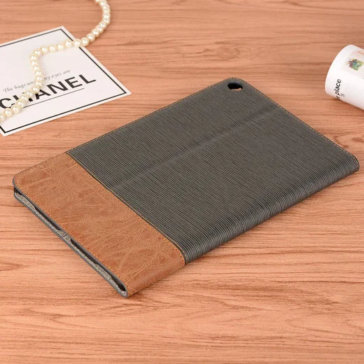 Samsung Galaxy Tab A 10.1 (2019) Linnen Portemonnee Hoesje Zwart afbeelding 8