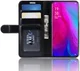 Oppo Reno Portemonnee Hoesje Zwart afbeelding 1