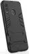 Samsung Galaxy A20E Hybride Stand Hoesje Zwart afbeelding 7
