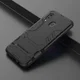 Samsung Galaxy A20E Hybride Stand Hoesje Zwart afbeelding 9