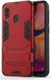 Samsung Galaxy A20E Hybride Stand Hoesje Rood afbeelding 1