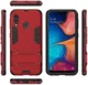Samsung Galaxy A20E Hybride Stand Hoesje Rood afbeelding 5