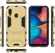 Samsung Galaxy A20E Hybride Stand Hoesje Goud afbeelding 5
