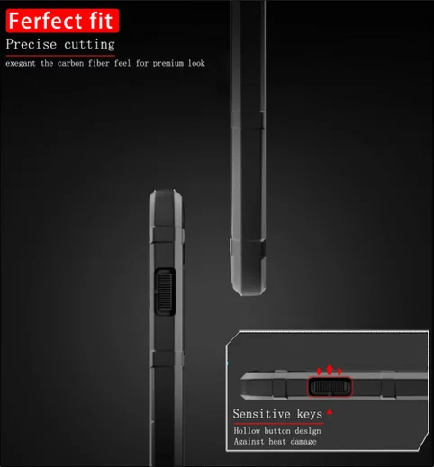 Huawei P Smart Plus (2019) Rugged Armor Hoesje Zwart afbeelding 9