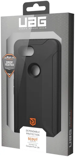 Urban Armor Gear Scout Series Google Pixel 3A Hoesje Zwart afbeelding 15