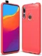 Huawei P Smart Z Geborsteld TPU Hoesje Rood afbeelding 1
