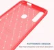 Huawei P Smart Z Geborsteld TPU Hoesje Rood afbeelding 5