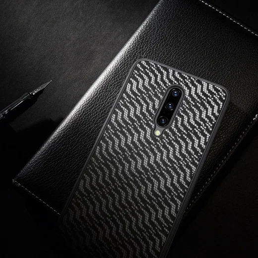 Nillkin Shiny Series OnePlus 7 Pro Hybride Hoesje Zwart afbeelding 14