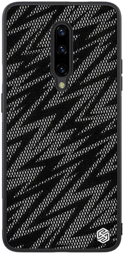 Nillkin Shiny Series OnePlus 7 Pro Hybride Hoesje Zwart afbeelding 1