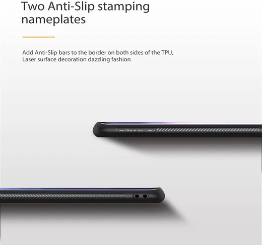 Nillkin Shiny Series OnePlus 7 Pro Hybride Hoesje Zwart afbeelding 8