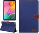 Samsung Galaxy Tab A 10.1 (2019) Jeans Portemonnee Hoesje Donkerblauw afbeelding 1