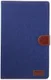 Samsung Galaxy Tab A 10.1 (2019) Jeans Portemonnee Hoesje Donkerblauw afbeelding 2