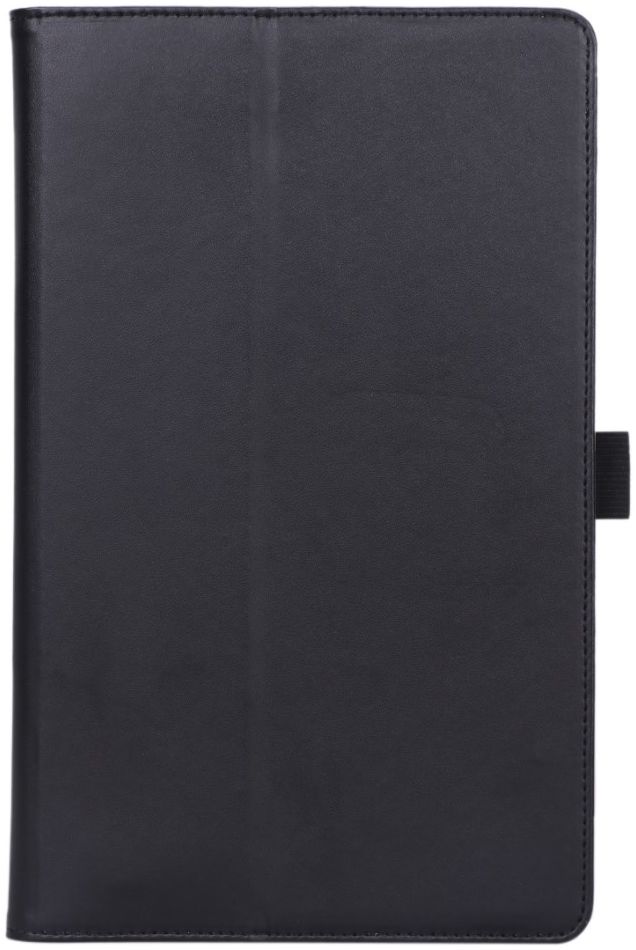 Samsung Galaxy Tab A 10.1 (2019) Portemonnee Hoesje met Strap Zwart afbeelding 1