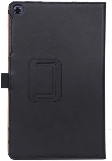 Samsung Galaxy Tab A 10.1 (2019) Portemonnee Hoesje met Strap Zwart afbeelding 6