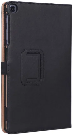 Samsung Galaxy Tab A 10.1 (2019) Portemonnee Hoesje met Strap Zwart afbeelding 7