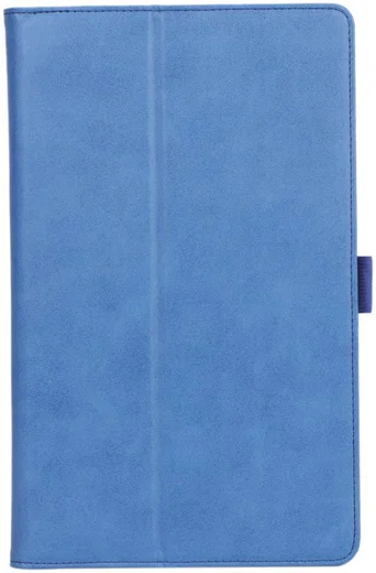 Samsung Galaxy Tab A 10.1 (2019) Portemonnee Hoesje met Strap Blauw afbeelding 1