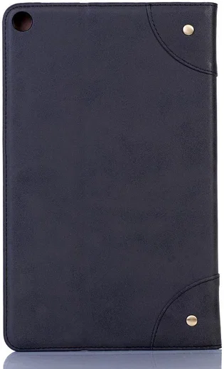 Samsung Galaxy Tab A 10.1 (2019) Retro Portemonnee Hoesje Zwart afbeelding 3