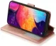 Samsung Galaxy A70 Portemonnee Hoesje Roze Goud afbeelding 3