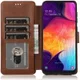 Samsung Galaxy A70 Portemonnee Hoesje Bruin afbeelding 2