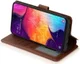 Samsung Galaxy A70 Portemonnee Hoesje Bruin afbeelding 5