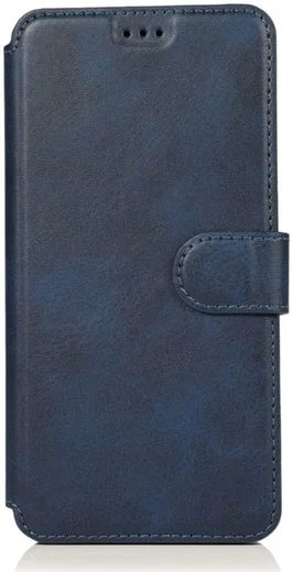 Samsung Galaxy A40 Stijlvol Portemonnee Hoesje Blauw afbeelding 1