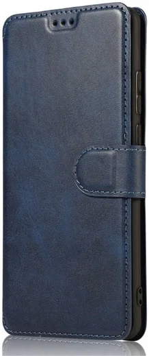 Samsung Galaxy A40 Stijlvol Portemonnee Hoesje Blauw afbeelding 4