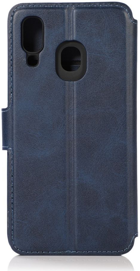 Samsung Galaxy A40 Stijlvol Portemonnee Hoesje Blauw afbeelding 5